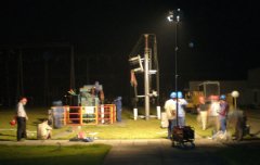 全方位自動(dòng)升降工作燈使用案例